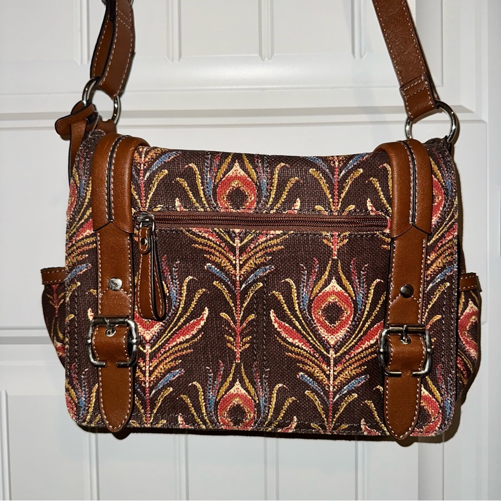 Relic Multicolor Patterned Crossbody Bag